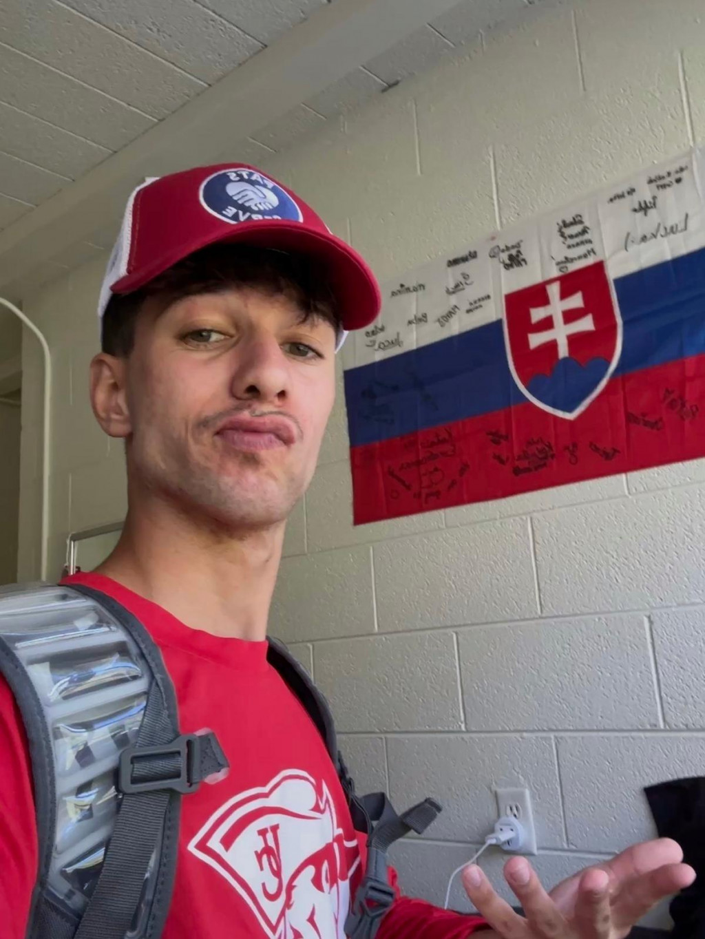 Tomášova izba na americkom intráku.