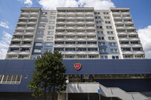 Na snímke budova, v ktorej sídli Národný bezpečnostný úrad. FOTO: TASR