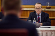 Prezident Republikovej únie zamestnávateľov Miroslav Kiraľvarga FOTO: RÚZ