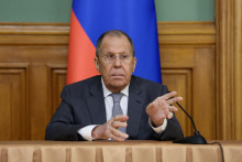 Ruský minister zahraničných vecí Sergej Lavrov a jeho americký náprotivok Marco Rubio budúci týždeň rokujú v New Yorku na okraji zasadnutia OSN. FOTO: REUTERS