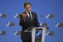 Generálny tajomník NATO Mark Rutte. FOTO: TASR/AP