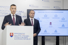 Minister školstva, výskumu, vývoja a mládeže Tomáš Drucker. FOTO TASR/Martin Baumann