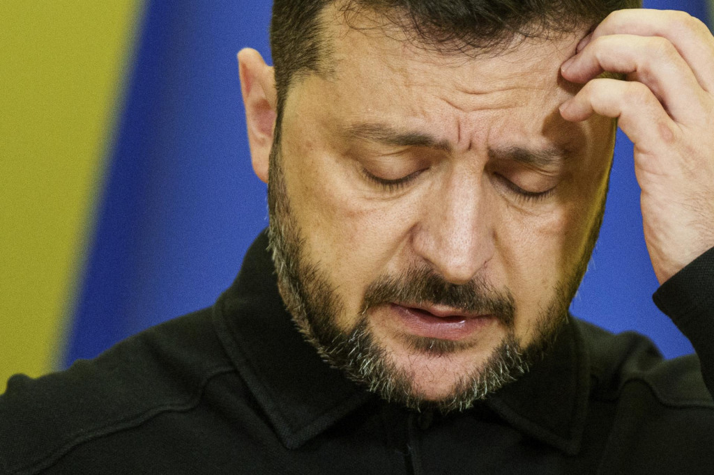 Ukrajinský prezident Volodymyr Zelenskyj. FOTO: TASR/AP