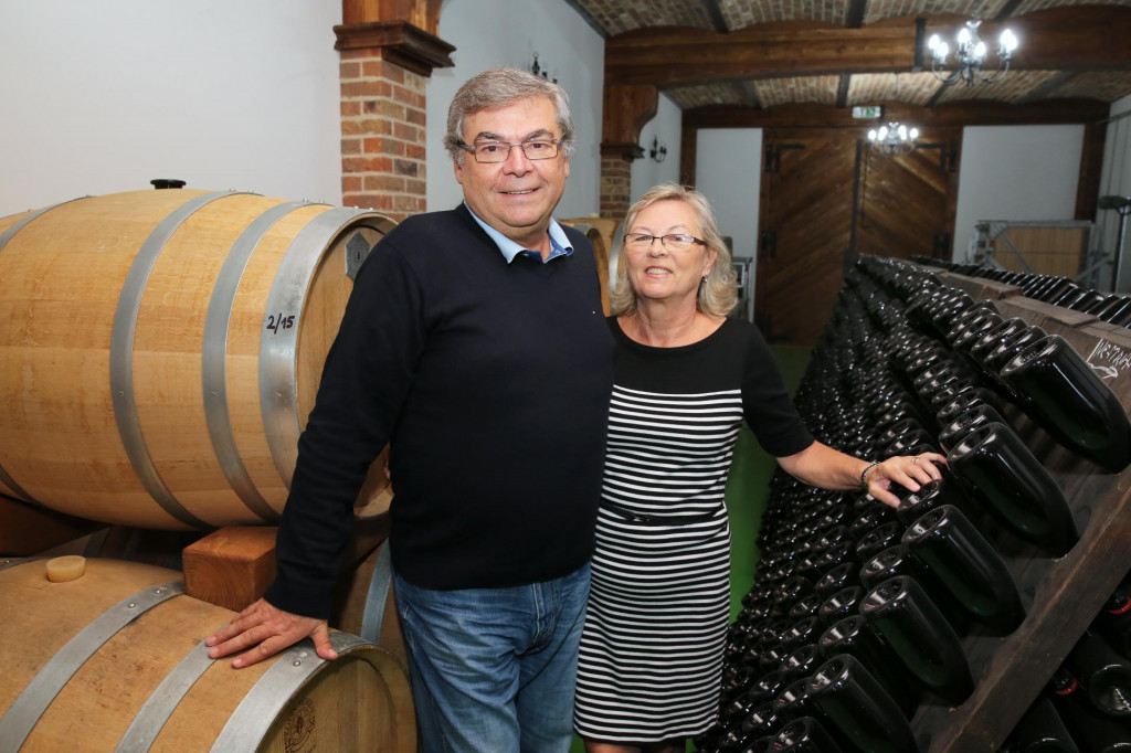 Peter Matyšák s manželkou Katarínou. FOTO: HN/Peter Mayer