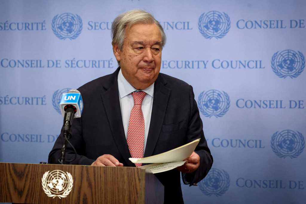 Generálny tajomník OSN António Guterres. FOTO: Reuters