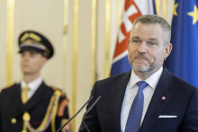 Na snímke prezident Slovenskej republiky Peter Pellegrini. FOTO: TASR/Martin Baumann