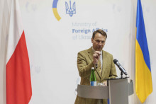 Poľský minister zahraničných vecí Radoslaw Sikorski. FOTO: TASR/AP