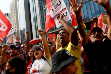 Protesty v Brazílii. FOTO: Reuters