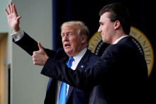 Charlie Kirk je jedným z najslávnejších amerických konzervatívnych aktivistov. FOTO: Reuters
