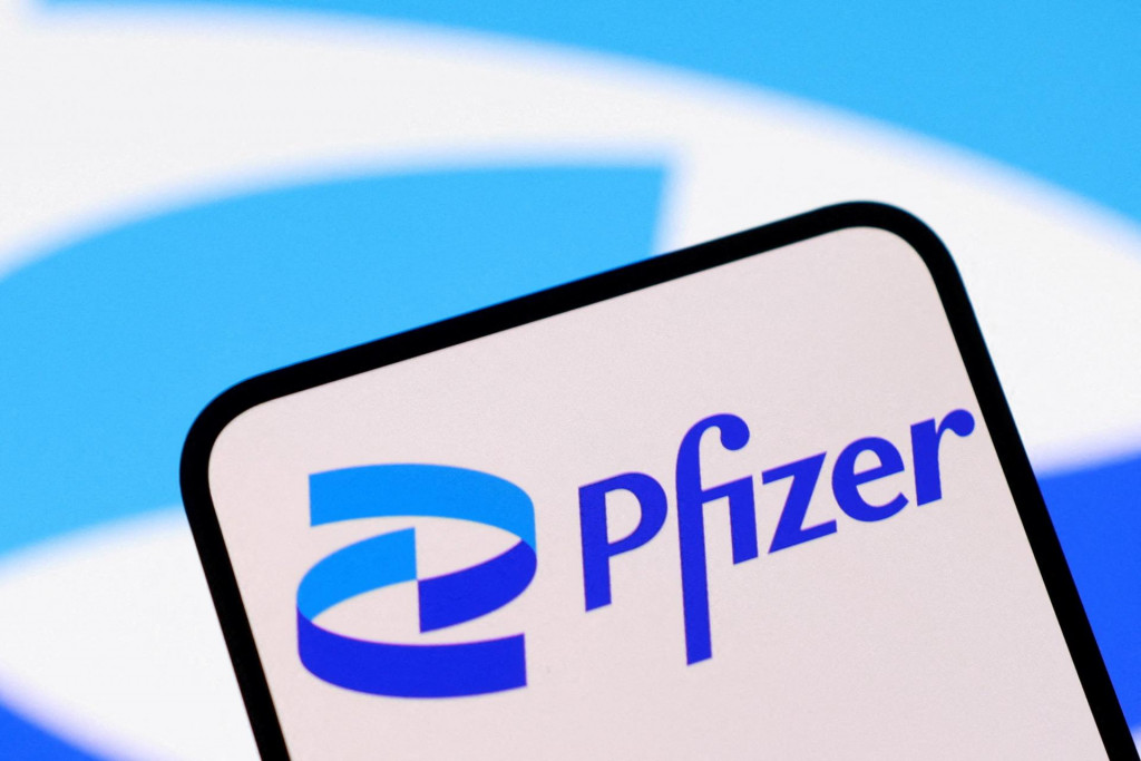 Logo Pfizer. FOTO: Reuters
