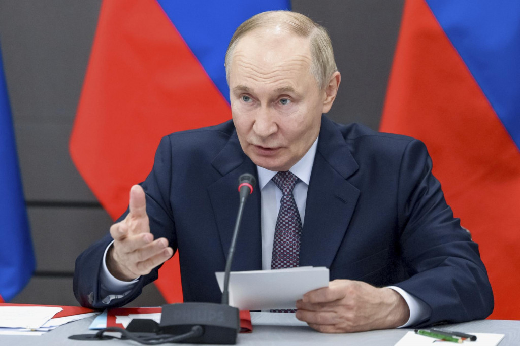 Ruský prezident Vladimir Putin. FOTO: TASR/AP
