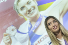 Vďaka Emme Zapletalovej sa slovenská atletika dočkala po desiatich rokoch opäť medaily zo svetového šampionátu. FOTO: TASR/M. Baumann