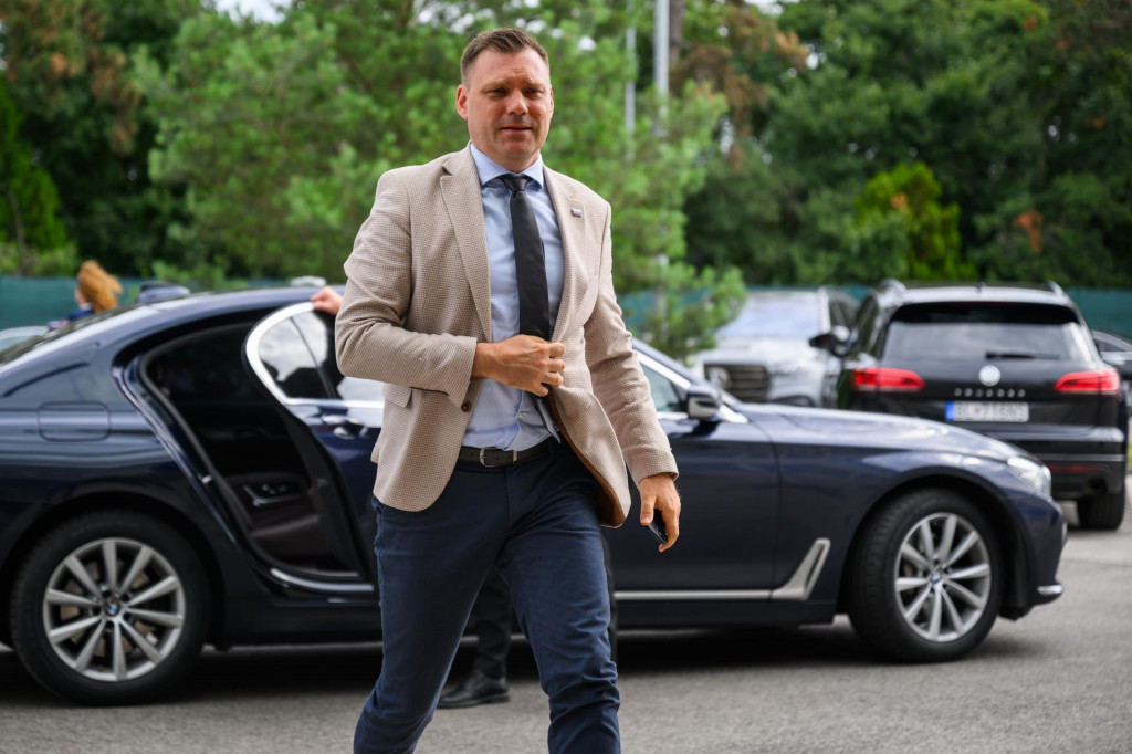 Podpredseda vlády a minister životného prostredia Tomáš Taraba (nominant SNS). FOTO: TASR/Jaroslav Novák