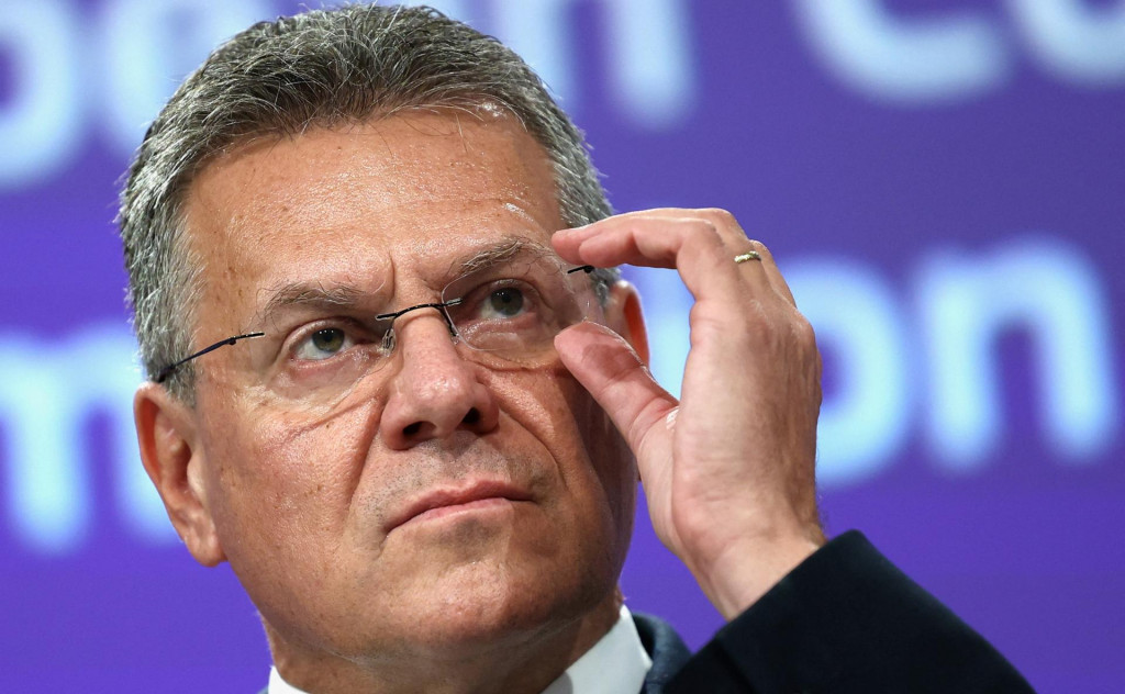 Eurokomisár pre obchod Maroš Šefčovič. FOTO: Reuters