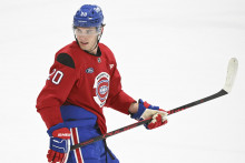 Slovenský hokejista v drese Montrealu Canadiens. FOTO: TASR/AP