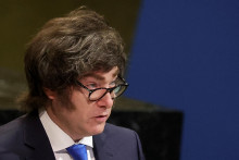 Argentínsky prezident Javier Milei. FOTO: Reuters