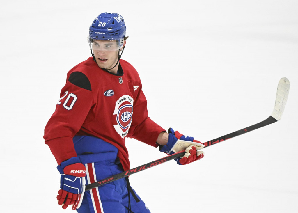 Slovenský hokejista v drese Montrealu Canadiens. FOTO: TASR/AP