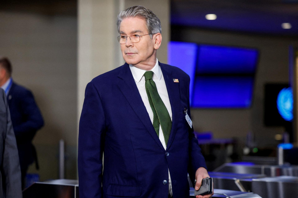 Americký minister financií Scott Bessent. FOTO: REUTERS