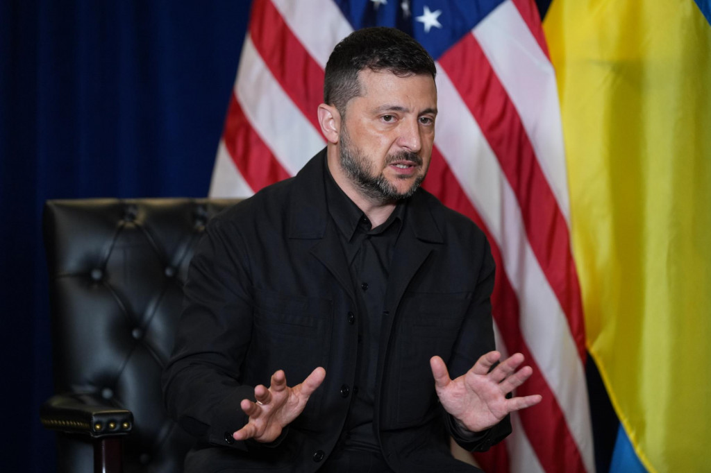 Ukrajinský prezident Volodymyr Zelenskyj. FOTO: TASR/AP