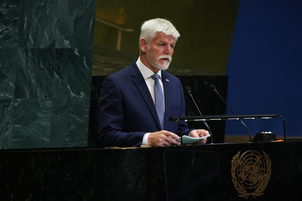 Český prezident Petr Pavel. FOTO: TASR/AP