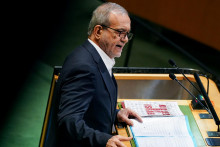 Iránsky prezident Masúd Pezeškján. FOTO: Reuters