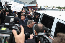 Moldavský oligarcha na úteku Vladimir Plahotniuc, hľadaný v prípade podvodu v objeme miliardy dolárov, pricestoval do Moldavska. FOTO: Reuters