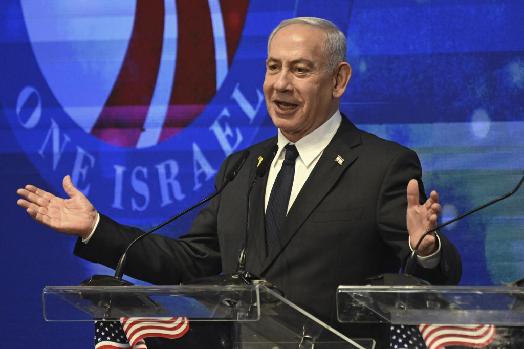 Izraelský premiér Benjamin Netanjahu. FOTO: TASR/AP