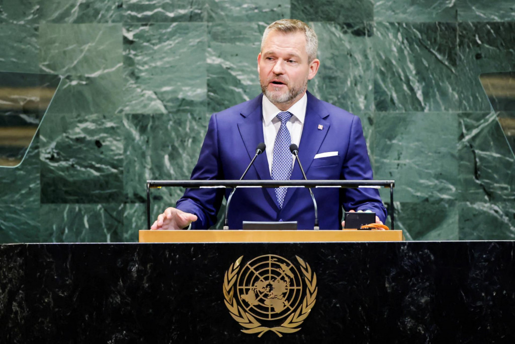 Prezident Peter Pellegrini. FOTO: REUTERS