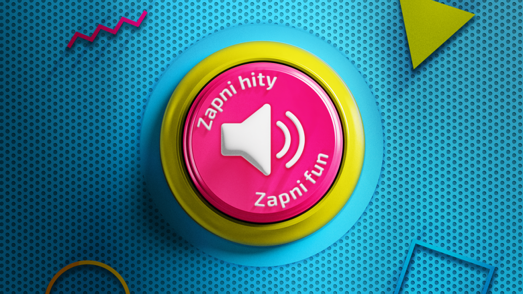 Kreatívna kampaň Zapni hity, zapni FUN.