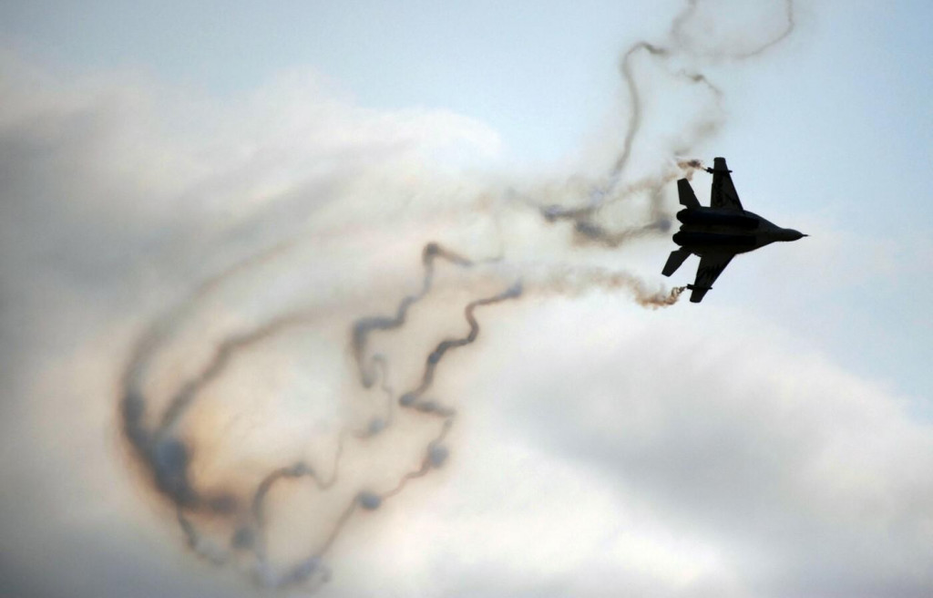 Ruské lietadlo MIG-29 na leteckej prehliadke MAKS 2009. FOTO: Profimedia
