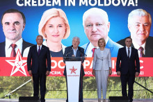 Srdce Moldavska kandidovalo ako súčasť predvolebnej koalície Vlastenecký blok Moldavska. FOTO: REUTERS