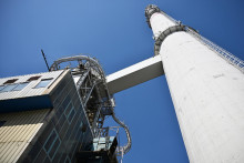 Snímka zo závodu MH Teplárenský Holding v Trnave. FOTO: TASR/Lukáš Grinaj