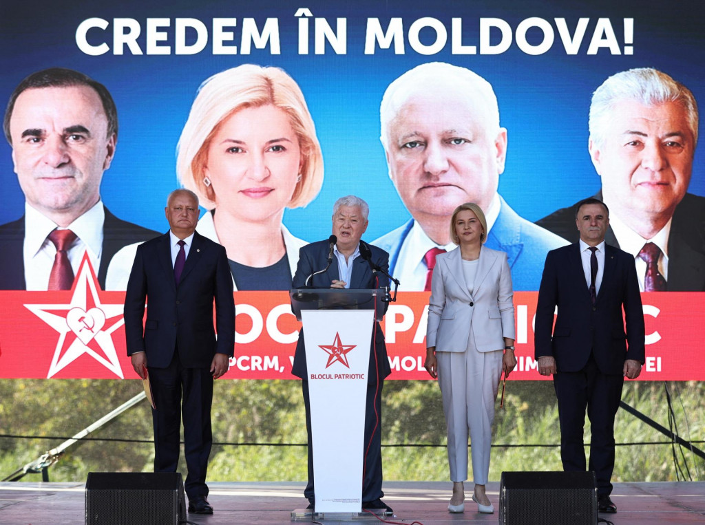 Srdce Moldavska kandidovalo ako súčasť predvolebnej koalície Vlastenecký blok Moldavska. FOTO: REUTERS