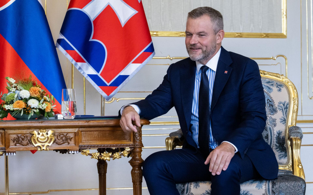 Prezident Peter Pellegrini. FOTO: TASR/Jakub Kotian