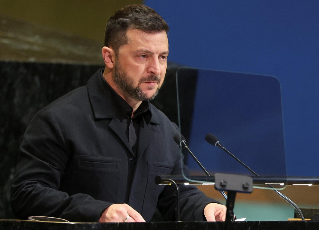 Ukrajinský prezident Volodymyr Zelenskyj. FOTO: REUTERS