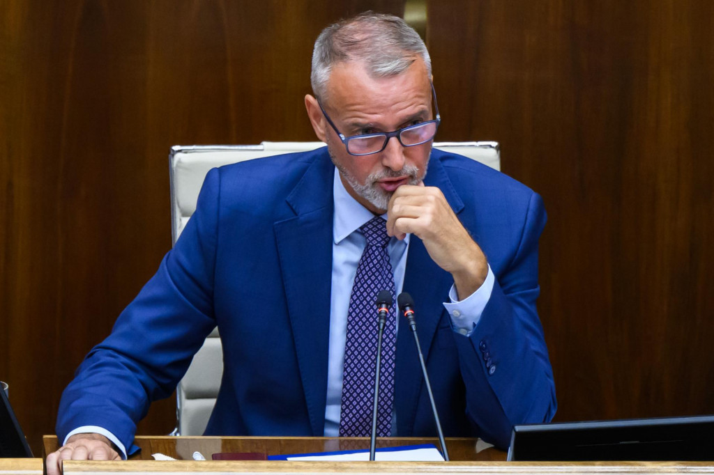 Predseda Národnej rady Richard Raši. FOTO: TASR/Jaroslav Novák