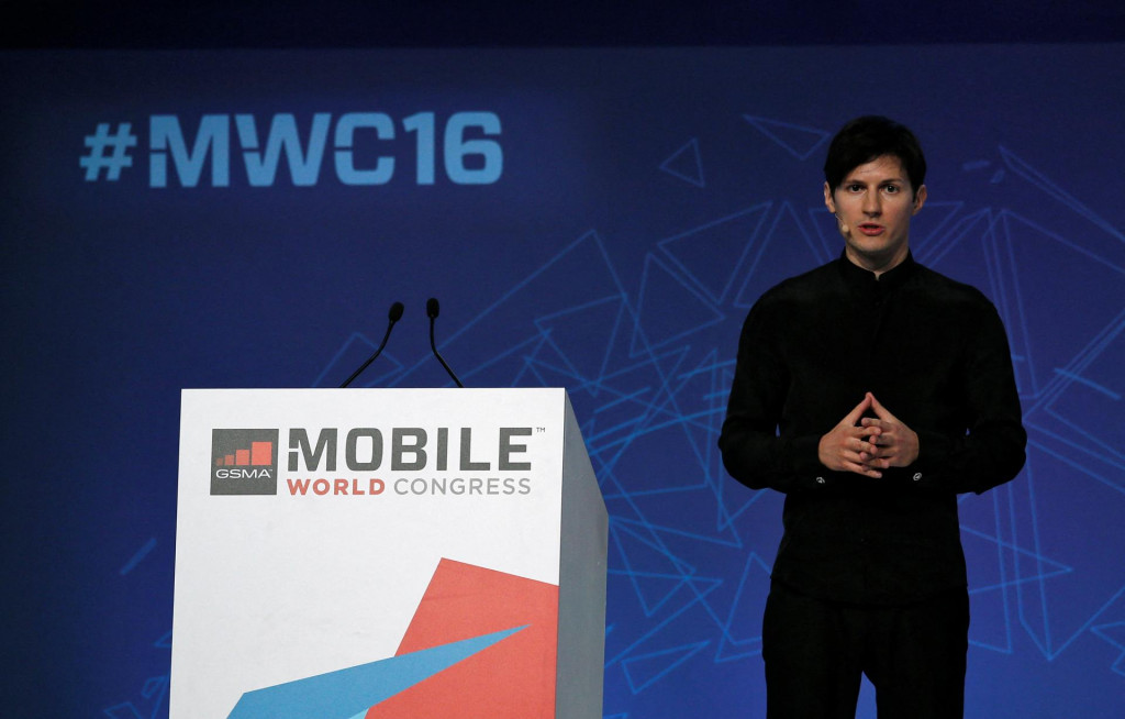 Ruský miliardár a zakladateľ sociálnej siete Telegram Pavel Durov. FOTO: Reuters
