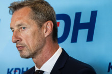 Predseda Kresťanskodemokratického hnutia (KDH) Milan Majerský. FOTO: TASR/Jakub Kotian