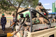 Na snímke húsíovci. FOTO: REUTERS