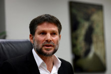 Izraelský krajne pravicový minister financií Becalel Smotrič. FOTO: Reuters