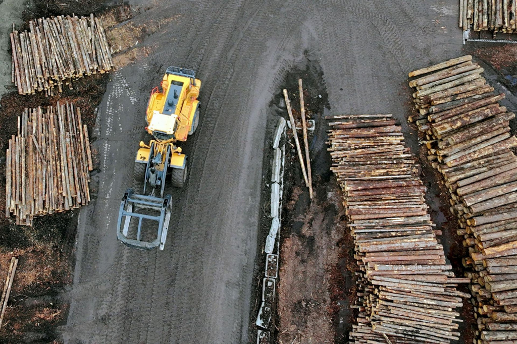 USA zavádzajú nové clá na rezivo a kuchynské linky. FOTO: Reuters