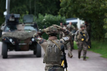 Francúzski vojaci. FOTO: Reuters