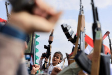 Jemenskí povstalci. FOTO: Reuters