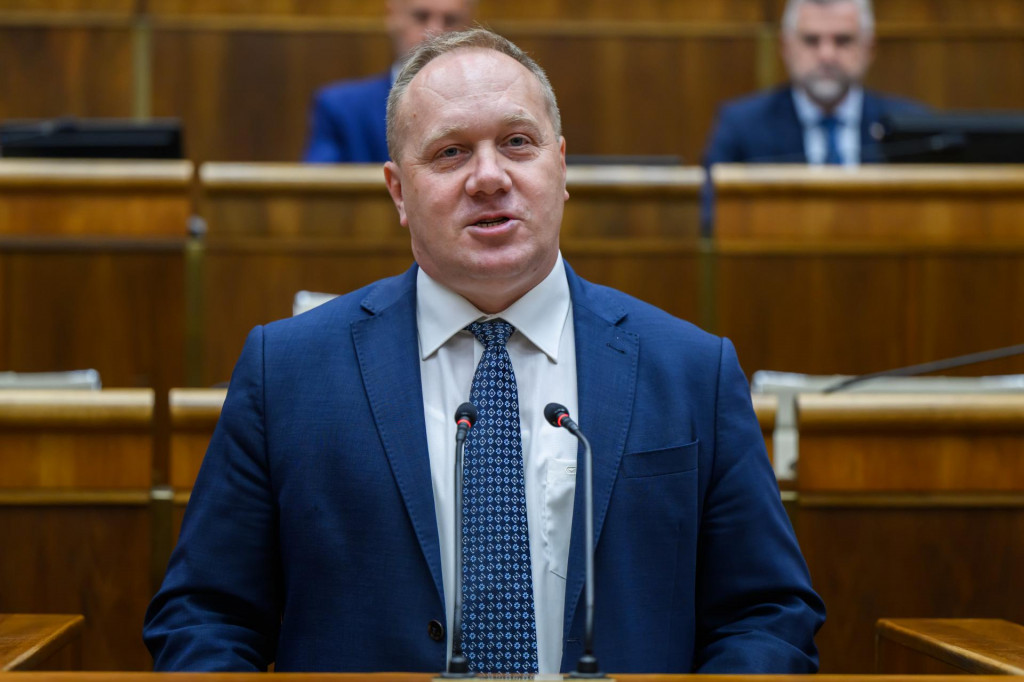 Opozičný poslanec Richard Vašečka. FOTO: TASR/Jaroslav Novák