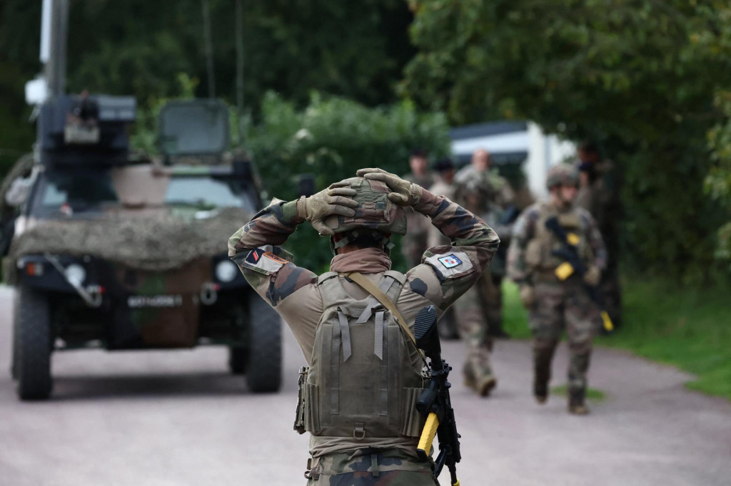 Francúzski vojaci. FOTO: Reuters