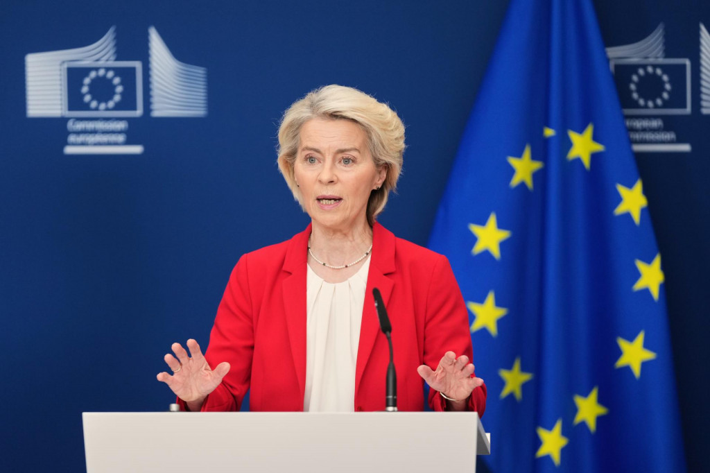 Firmy výzvu adresovali vrcholným predstaviteľom EÚ vrátane predsedníčke Európskej komisie Ursule von der Leyenovej. FOTO: TASR/AP