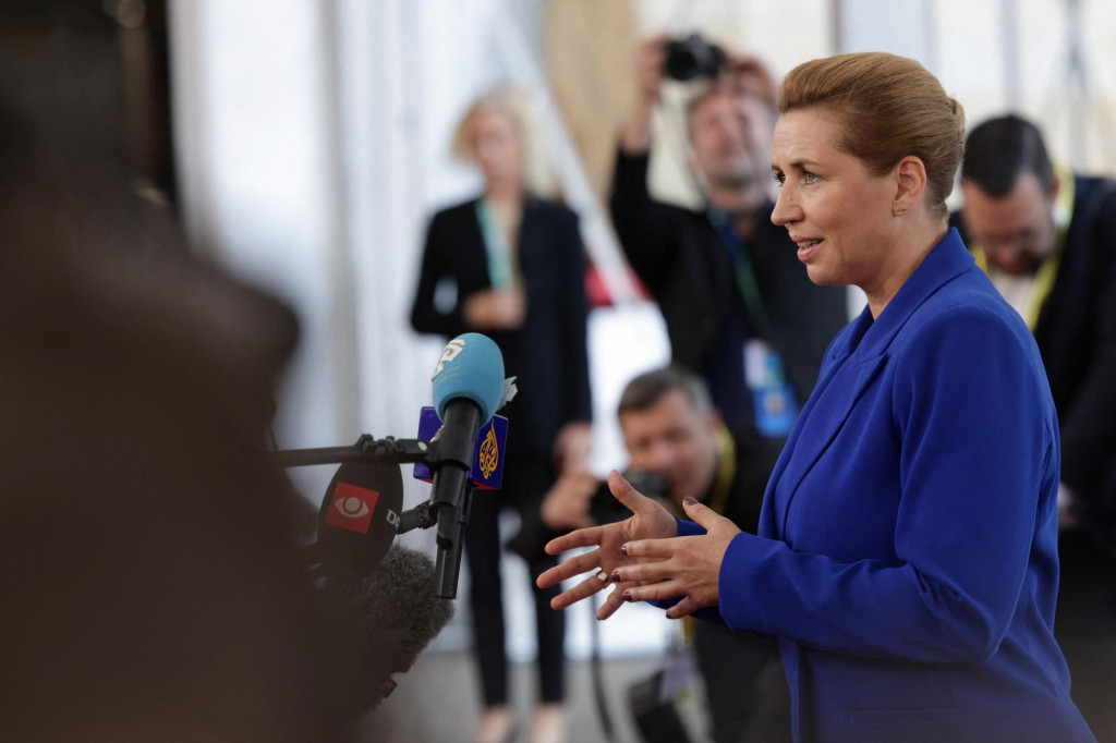 Dánska premiérka Mette Frederiksenová. FOTO: Reuters