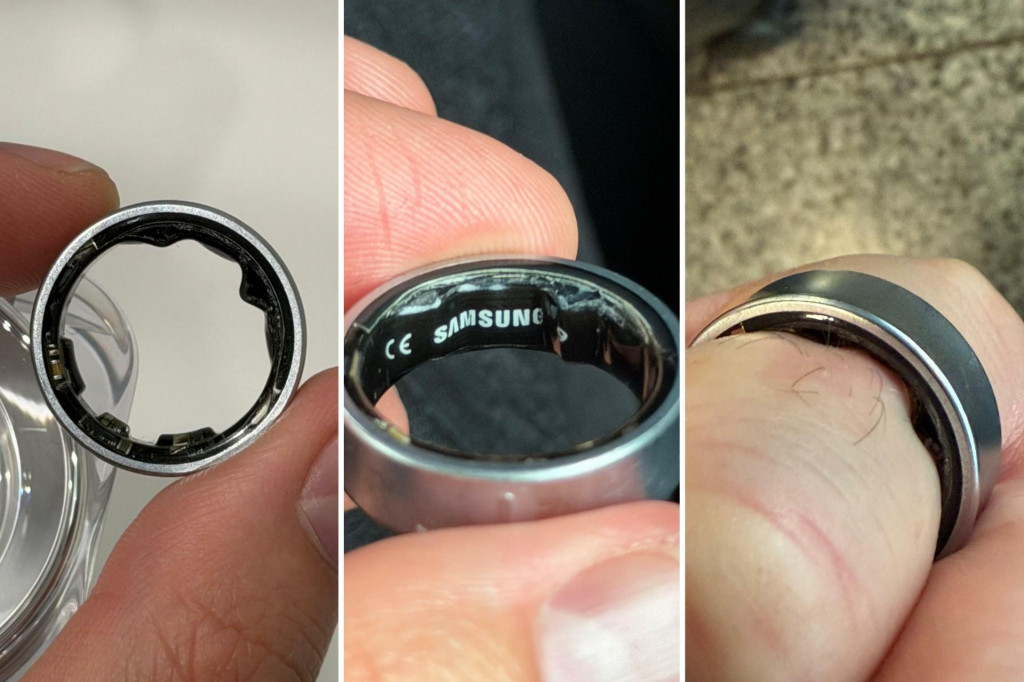 Samsung Galaxy Ring YouTubera ZONEofTECH, ktorému sa nafúkla batéria.
