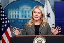 Hovorkyňa Bieleho domu Karoline Leavittová. FOTO: REUTERS
