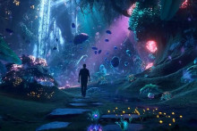 Snímka z videa vygenerovaného prostredníctvom modelu Sora 2 od OpenAI.